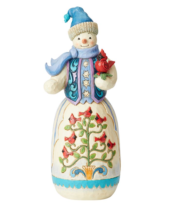jim shore coastal snowman