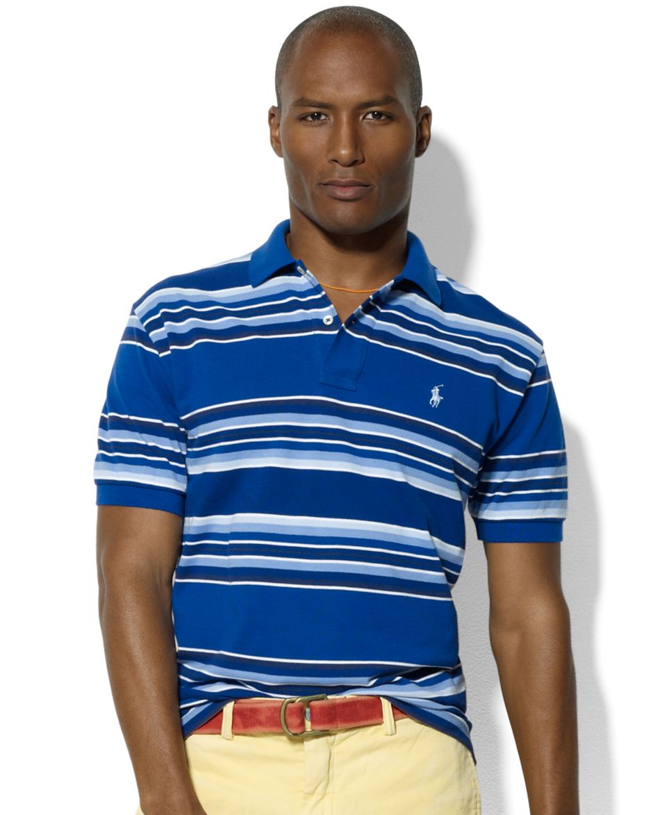 Polo Ralph Lauren Shirt, Classic Fit Multi Stripe Polo Shirt   Mens