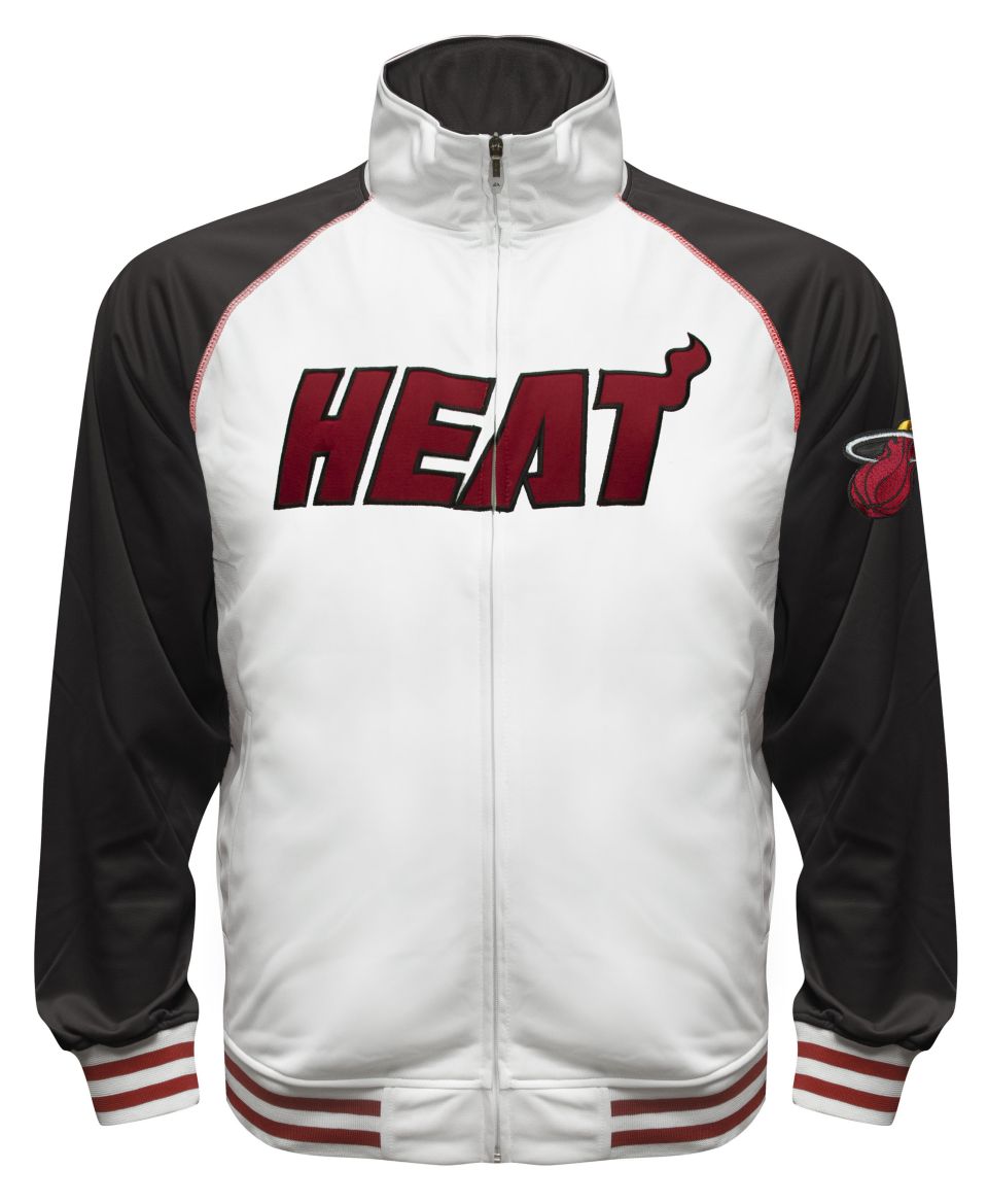 Majestic NBA Big and Tall Jacket, Miami Heat Reversible Satin Jacket