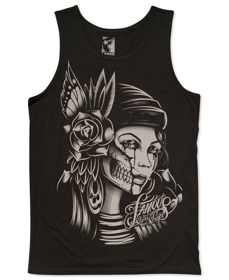 Ecko Unltd Tank Top, Skull Tank   Mens T Shirts