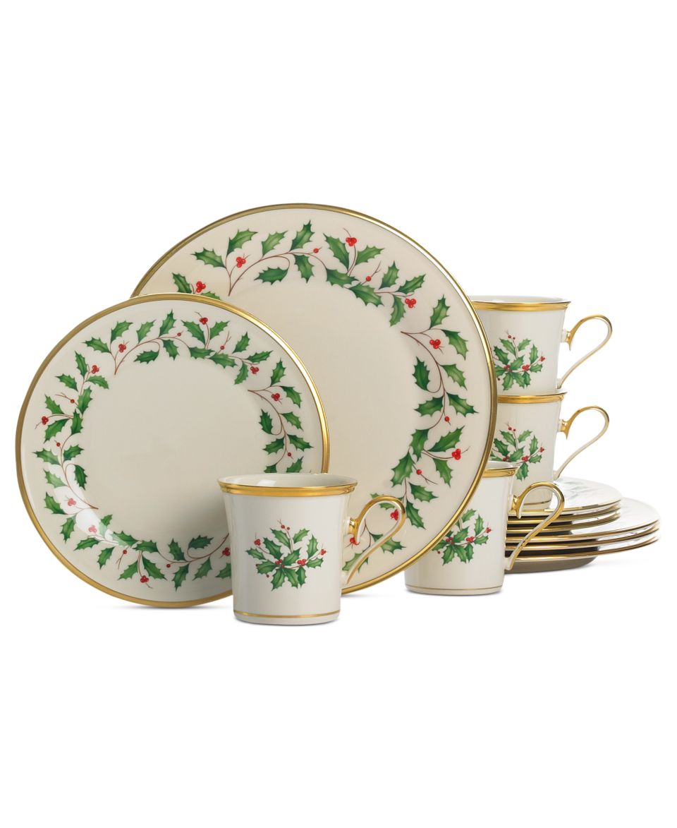 Lenox Dinnerware, Exclusive Holiday Nouveau Ribbon Collection   Fine