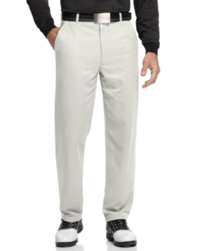 Greg Norman Golf Pants, 5 Iron Flat Front Pants