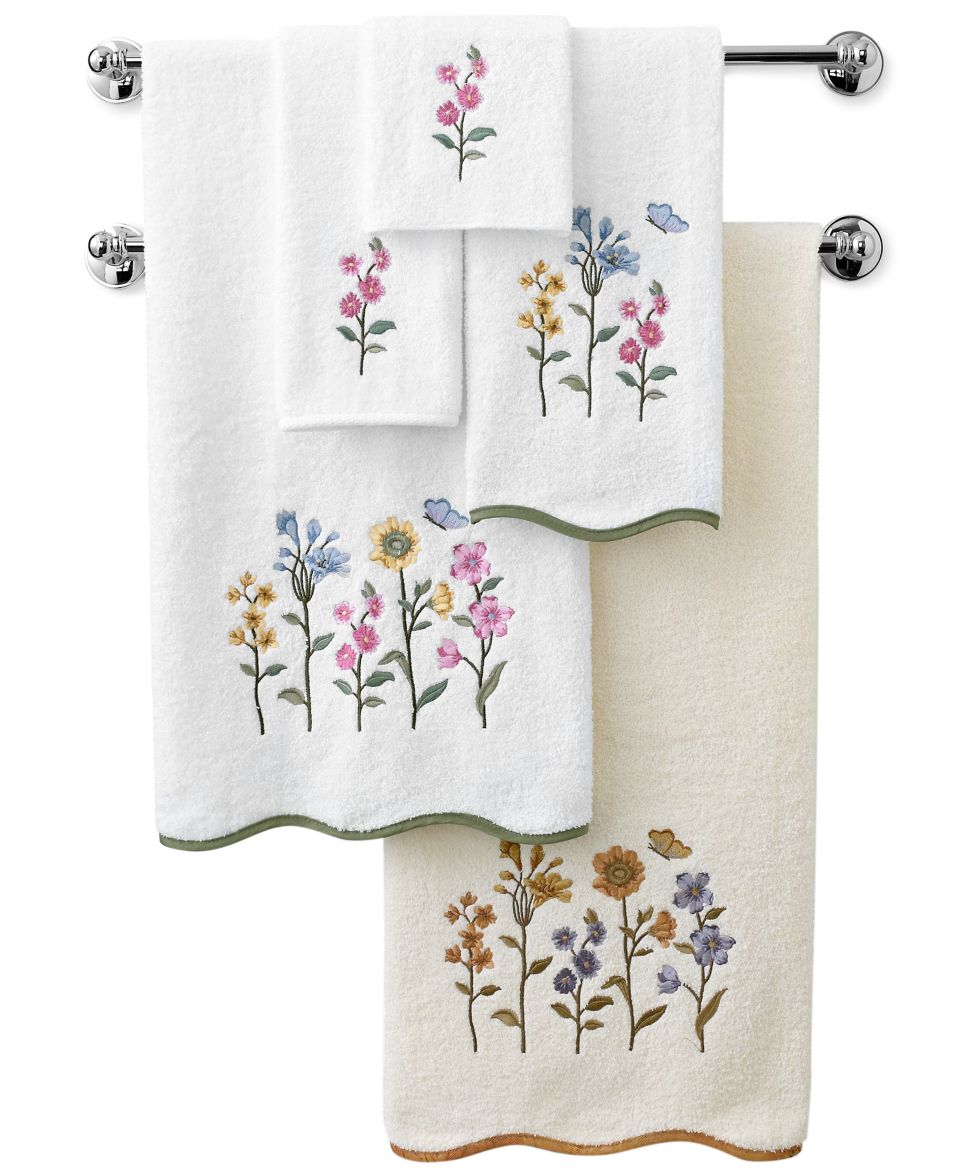 Martha Stewart Collection Bath Towels, Mariposa Collection   Bath