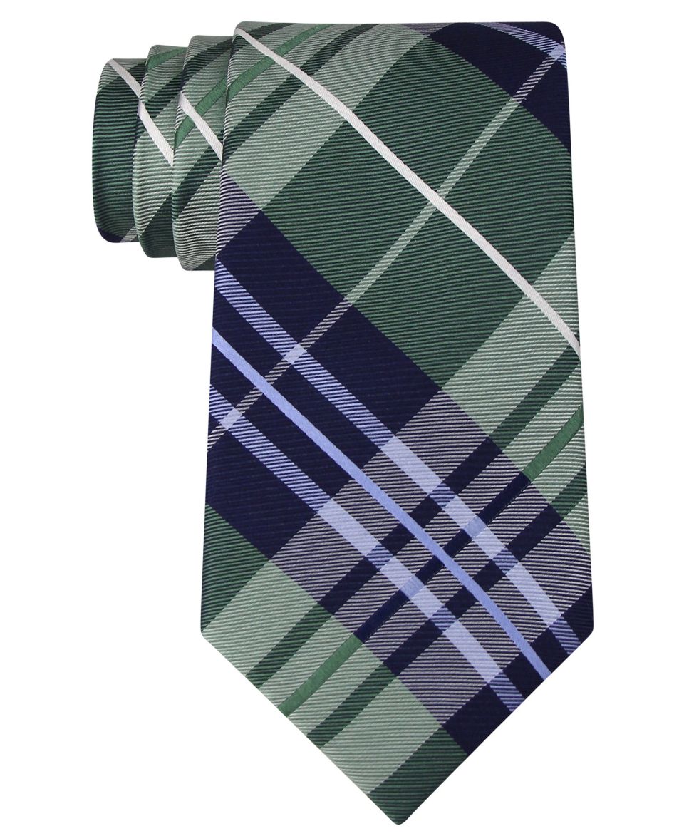 Geoffrey Beene Tie, Pierre Plaid   Mens Ties