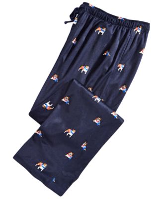 Club Room Men's Dog-Print Pajama Pants 