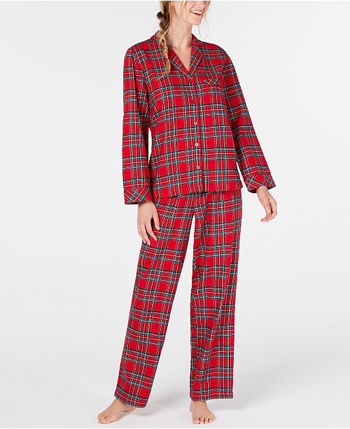 Family Pajamas Matching Women S Brinkley Plaid Family Pajama Set Created For Macy S Reviews Bras Panties Lingerie Women Macy S
