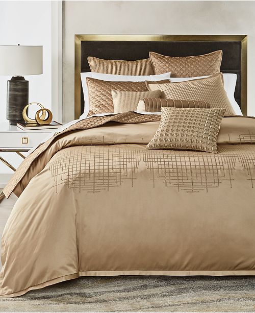 Hotel Collection Closeout Deco Embroidery Bedding Collection Created For Macy S Reviews Bedding Collections Bed Bath Macy S