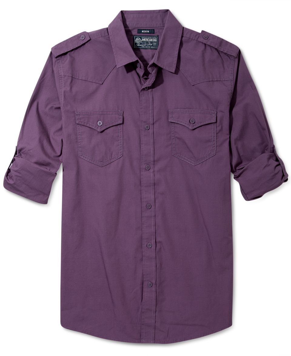 American Rag Shirt, Long Sleeve Shirt   Mens Casual Shirts