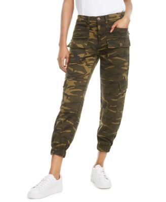 camo utility joggers