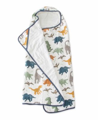 dinosaur baby bath towel