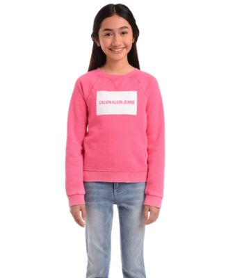 girls calvin klein sweatshirt