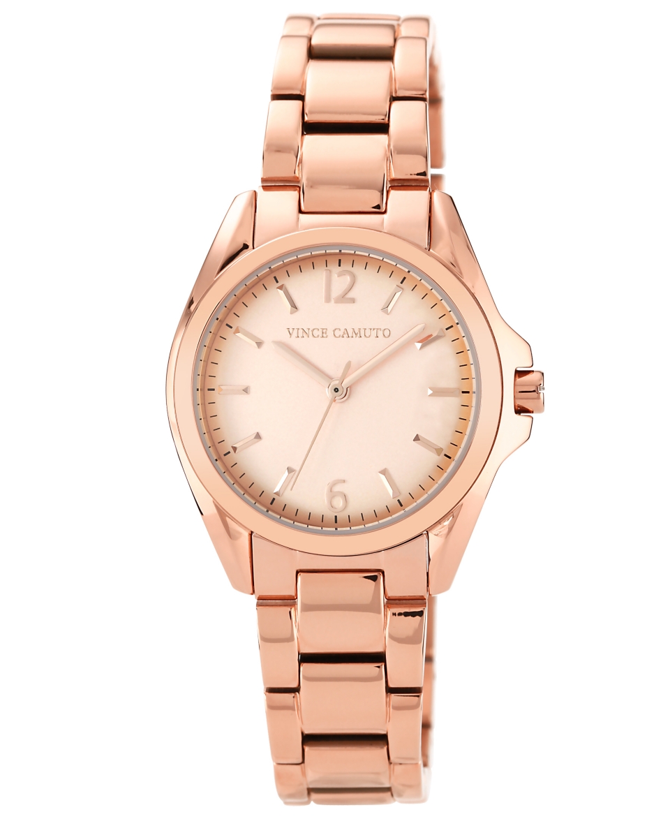 Vince Camuto Watch, Womens Rose Gold Tone Stainless Steel Bracelet