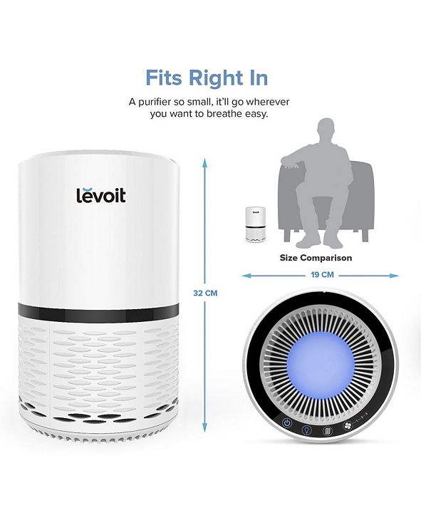 Levoit Compact True Hepa Air Purifier & Reviews Wellness Bed & Bath