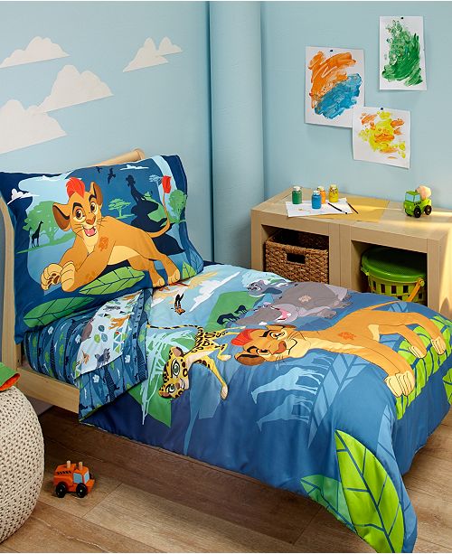 Disney Lion King 4 Piece Toddler Bedding Set Reviews Bedding Collections Bed Bath Macy S