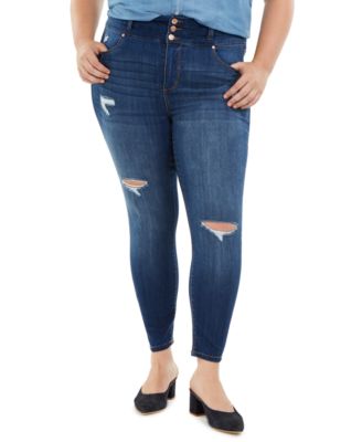 macy's celebrity pink plus size jeans