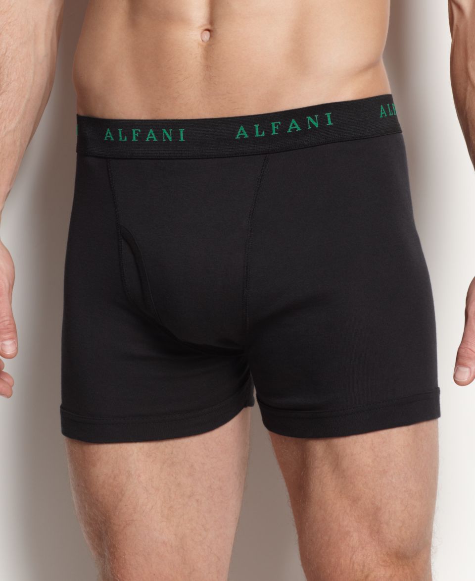 Alfani Mens Underwear, Assorted Boxer Brief 4 Pack