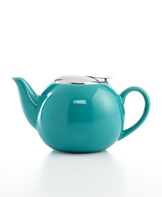 Certified International Teapot with Stainless Steel Infuser - Glassware ...