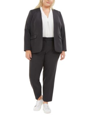 ankle pant suit