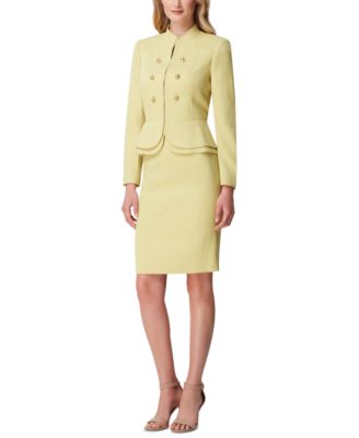 macy's petite skirt suits