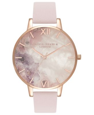 Blossom Leather Strap Watch 38mm 
