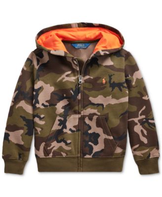polo ralph lauren camo fleece hoodie