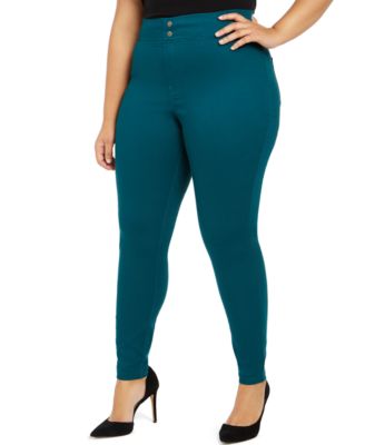 macy's hue jean leggings