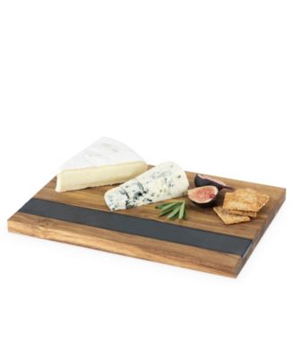 Twine Wood With Slate Cheese And Charcuterie Board Reviews Serveware Dining Macy S