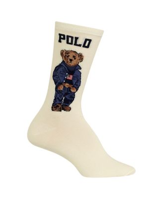 Americana Polo Bear Crew Socks 