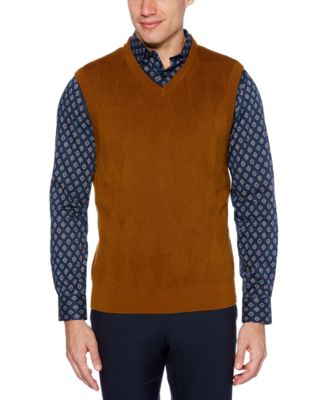 argyle v neck sweater vest