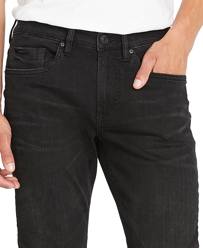 Buffalo David Bitton Men's ASH-X Slim-Fit Black Jeans & Reviews - Jeans ...