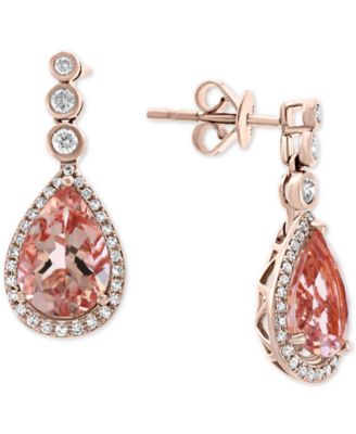 morganite earrings macys