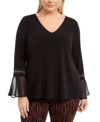 macys inc plus tops