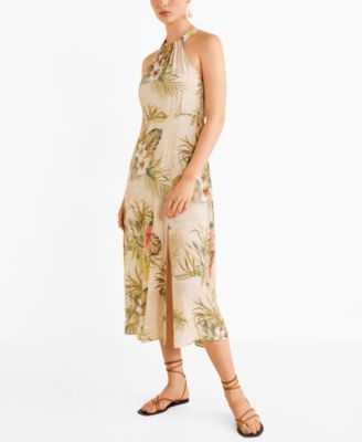 mango halter dress