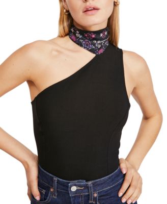 macys one shoulder tops