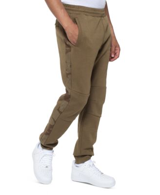 camo side stripe joggers