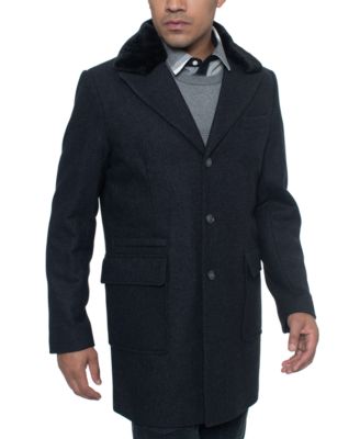 single breasted coat mens