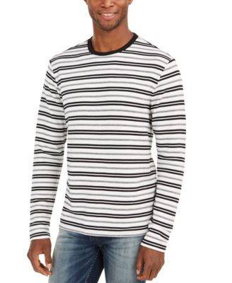 guess striped shirt long sleeve