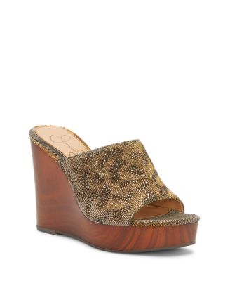 jessica simpson shantelle slide wedge sandals