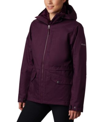 womens purple columbia jacket