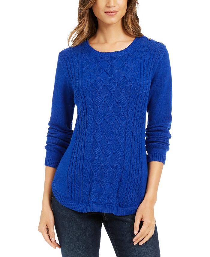 Macys womens sweaters petite online