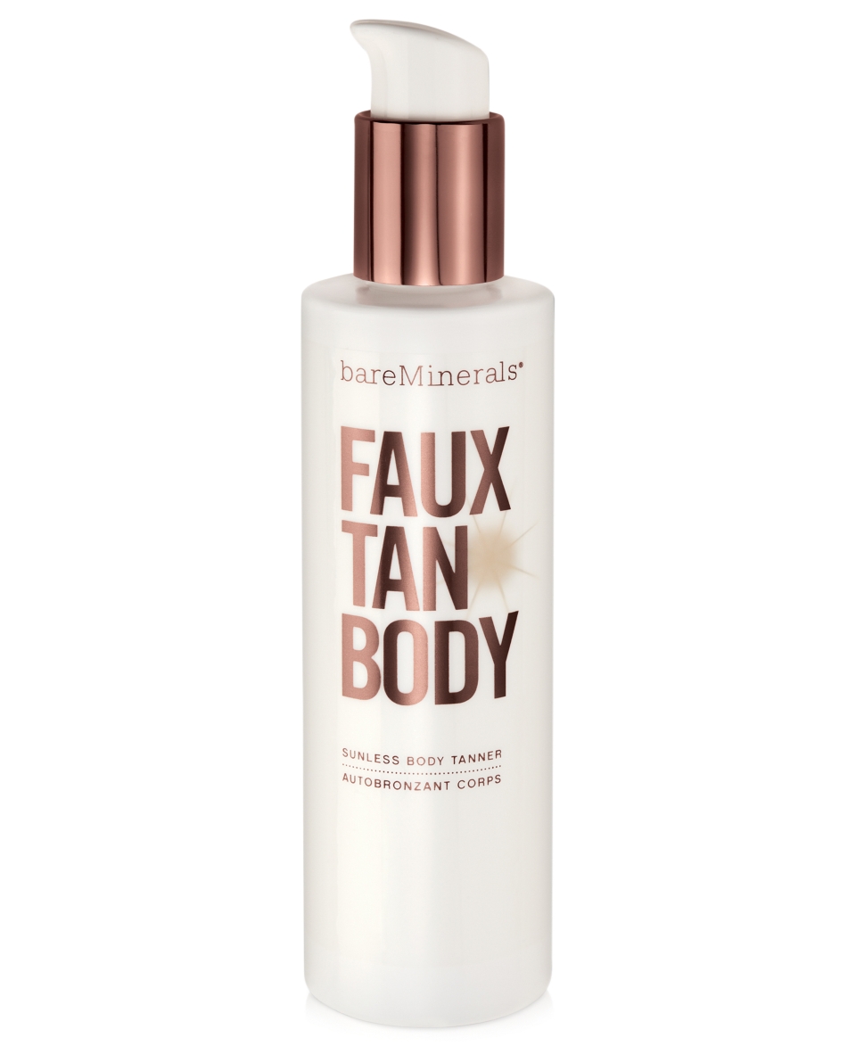 Bare Escentuals bareMinerals Faux Tan Body Sunless Body Tanner, 4.5 oz   Makeup   Beauty