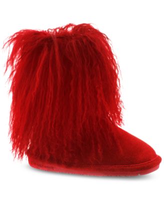 bearpaw red boots