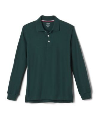 boys long sleeve polo shirts