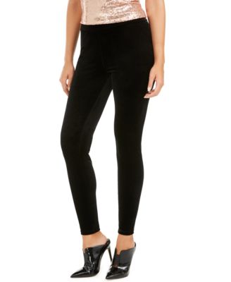 macys velvet leggings