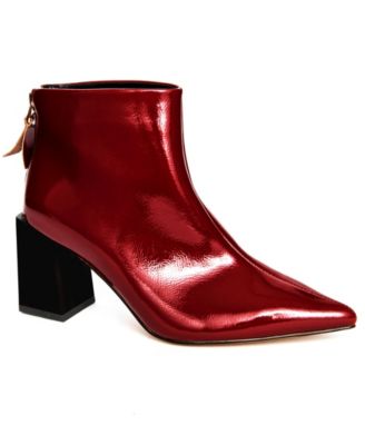 macys burgundy boots