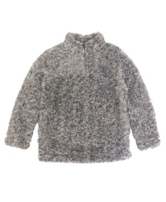 boy sherpa pullover