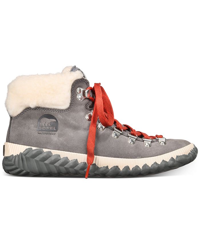 sorel women's out n about plus camouflage waterproof winter boots