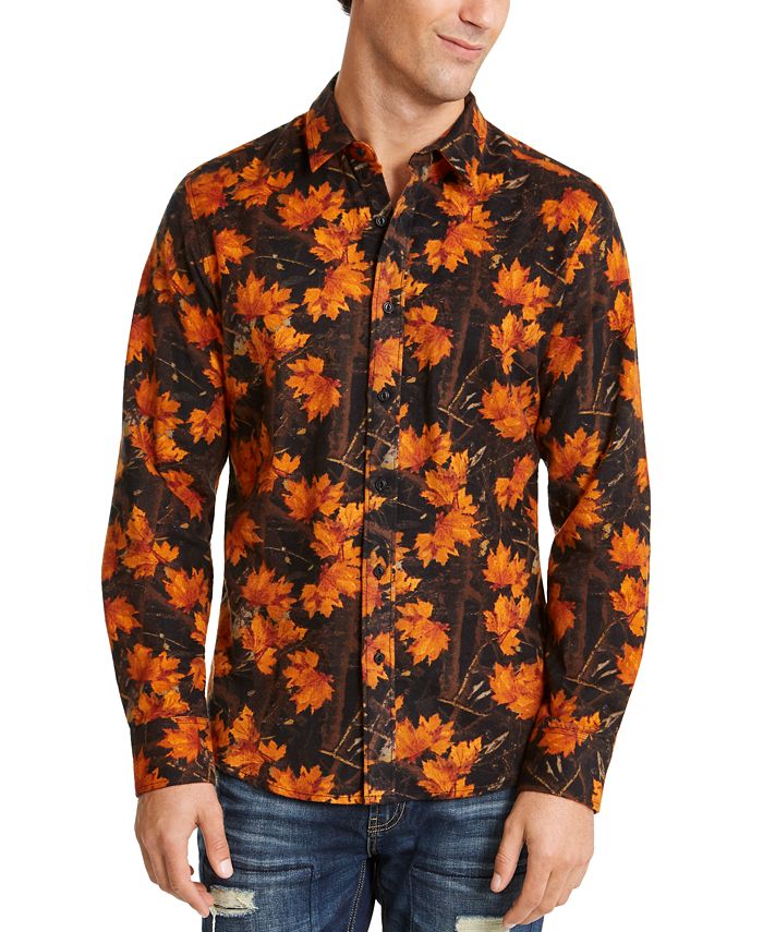 American Rag Men's Woodland Camo Flannel Shirt & Reviews Casual