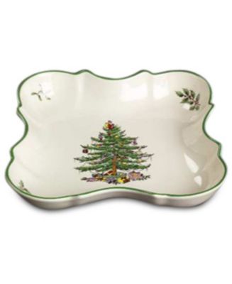 Spode Christmas Tree Devonia Tray & Reviews - Serveware ...