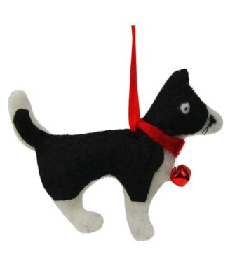christmas dog plush